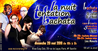 visuel Nuit Tentation Bachata, le 20 mai 2018 à Paris Bastille